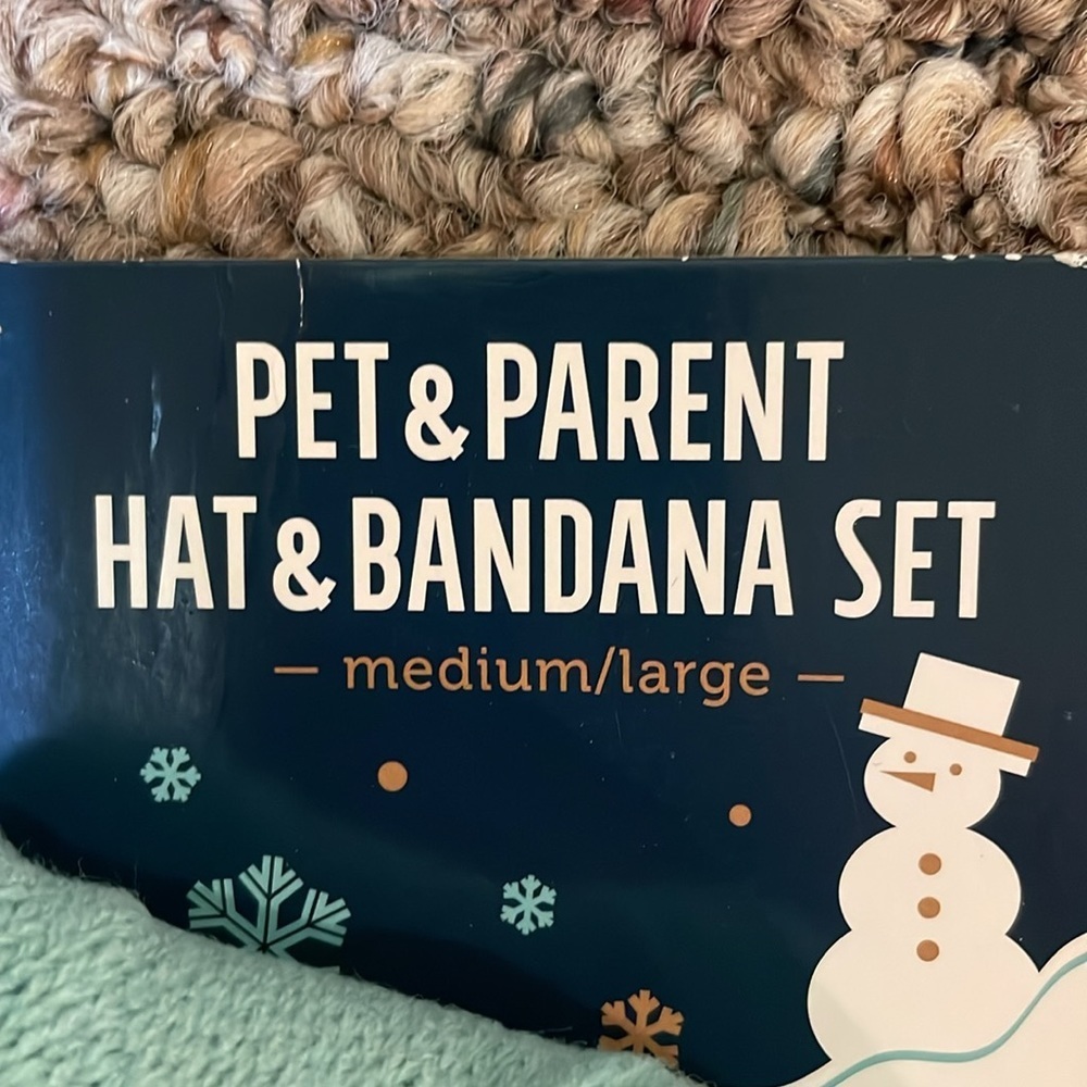 Womens New Pet & Parent Hat & Bandana Set - Picture 5 of 7